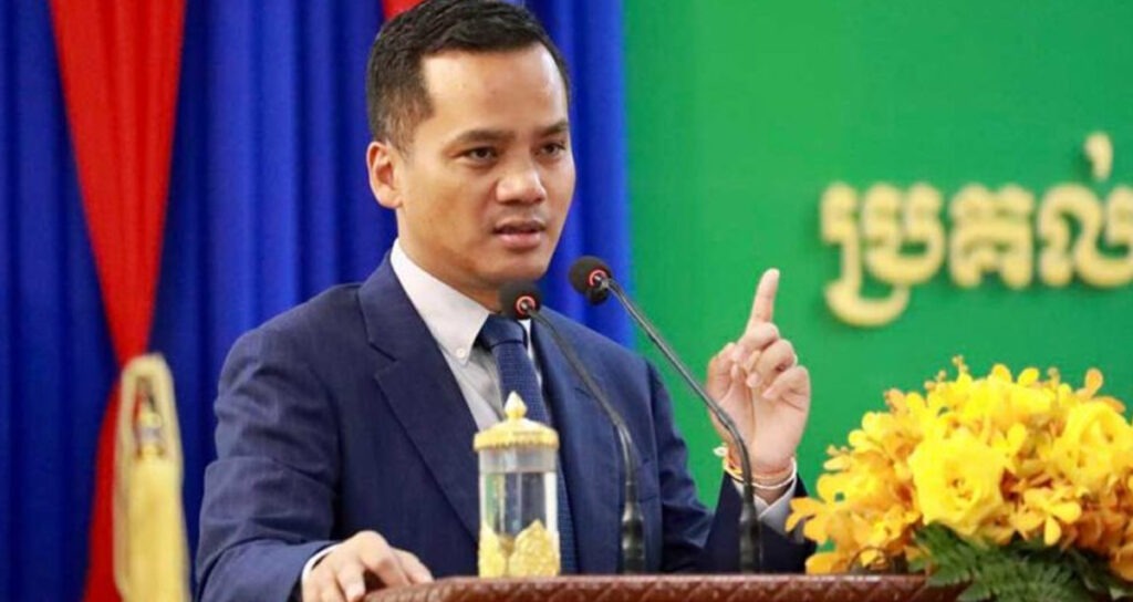 លោក ស សុខា រដ្ឋមន្ត្រីក្រសួងមហាផ្ទៃ