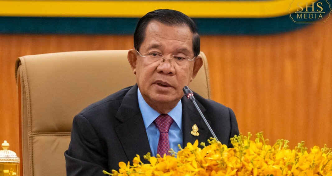 លោក ហ៊ុន សែន ប្រធាន​ព្រឹទ្ធសភា