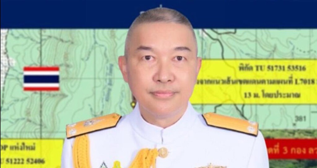 អ្នកនាំពាក្យរងនៃកងទ័ពជើងទឹកថៃ លោក ផារ៉ាជ រតនាឆៃយ៉ាប៉ាន (Parach Rattanaichaiyapan)