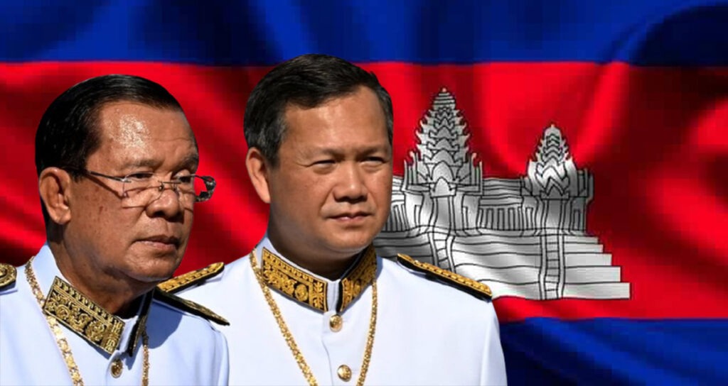 លោក ហ៊ុន សែន និង​លោក ហ៊ុន ម៉ាណែត
