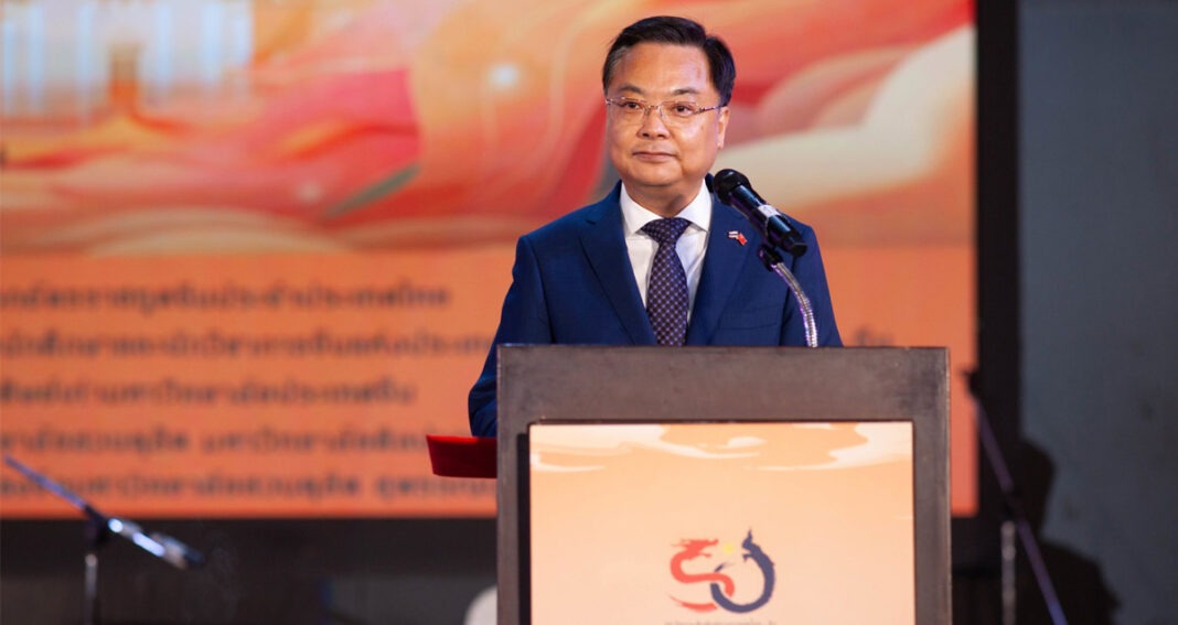 ឯកអគ្គរដ្ឋទូត​ចិន​ប្រចាំ​ប្រទេស​ថៃ លោក Zhang Jianwei (រូបថត​ឯកសារ)