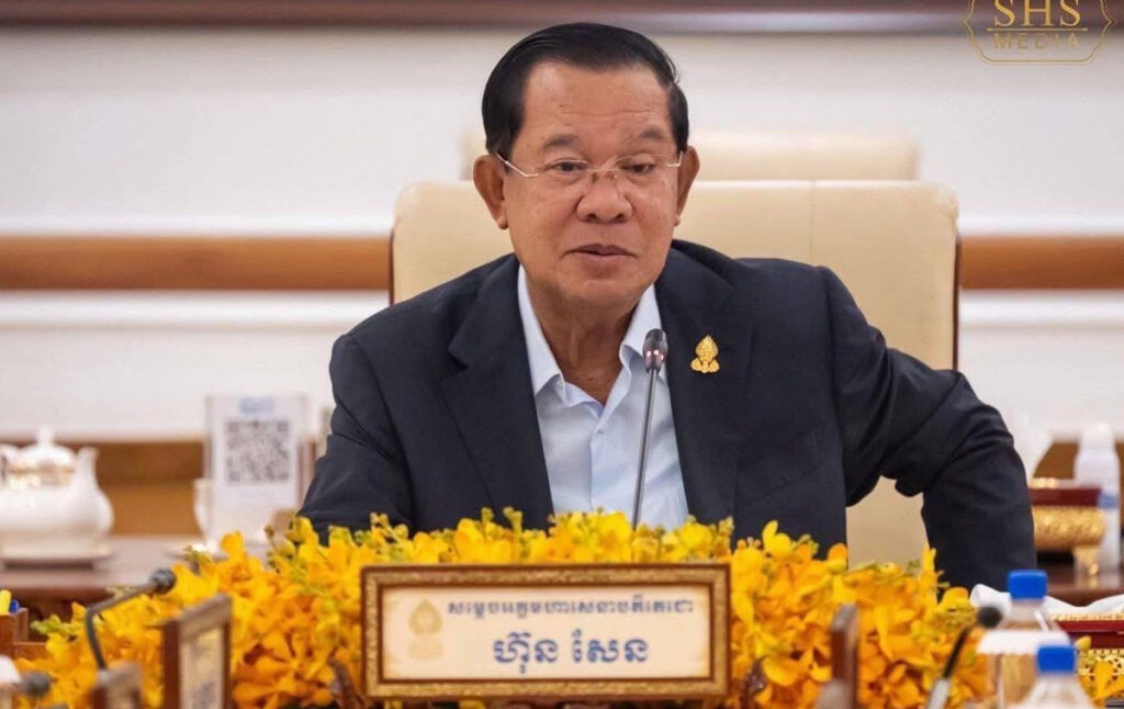 ប្រធានព្រឹទ្ធសភាកម្ពុជា លោក ហ៊ុន សែន