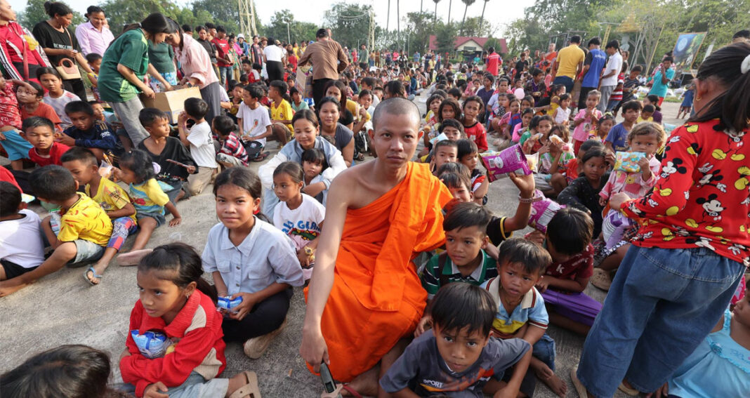 ស្ថានភាព​នៃ​ជនភៀសសឹក​នៅ​ខេត្ត​បន្ទាយមានជ័យ ថ្ងៃទី​១២ ខែ​ធ្នូ ឆ្នាំ​២០២៥។