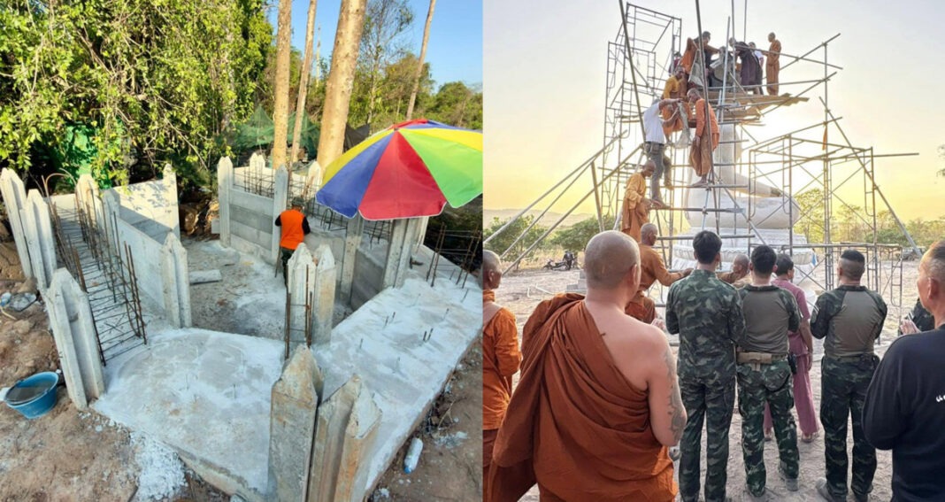 សកម្មភាព​យោធា​ថៃ និង​ព្រះសង្ឃ​ថៃ សាងសង់​ផ្លូវ និង​បដិមា​នៅ​លើ​ទឹកដី​កម្ពុជា​នា​ពេល​ថ្មីៗ​នេះ