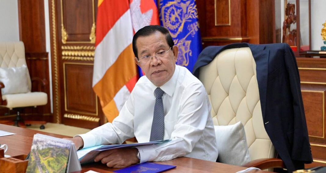 លោក ហ៊ុន សែន ប្រធាន​ព្រឹទ្ធសភា និង​ជា​ប្រធាន​គណបក្ស​ប្រជាជន​កម្ពុជា